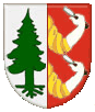 Wappen von Gebirgsneudorf (Nova Ves v Horach)